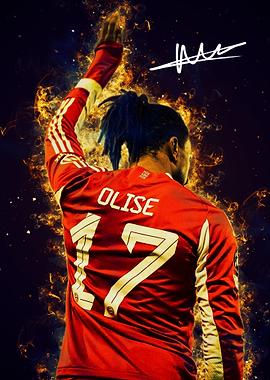 Football Player Olise 17