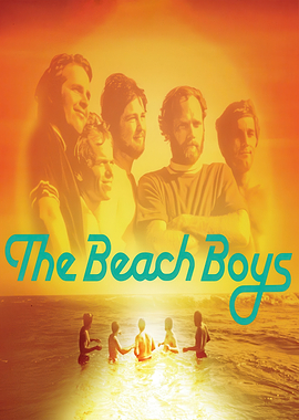 The Beach Boys Vintage Poster