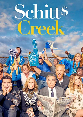 Schitt's Creek Cast at a Game