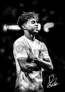 Lamine Yamal Portrait