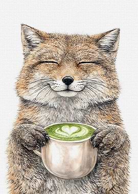Fox Holding Matcha Latte
