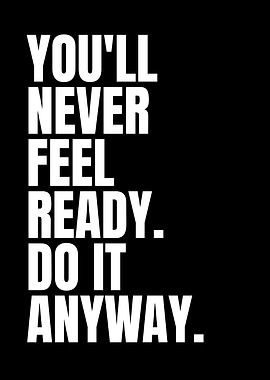 Motivational Text Art