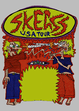 Skechers USA Tour Cartoon