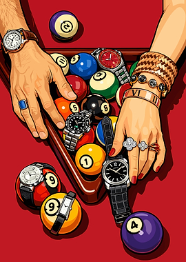 Luxury Watches and Billiard Balls