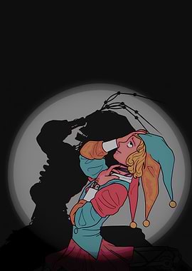 Jester and Shadow Monster