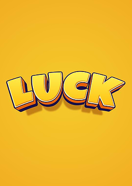 Luck Text Art