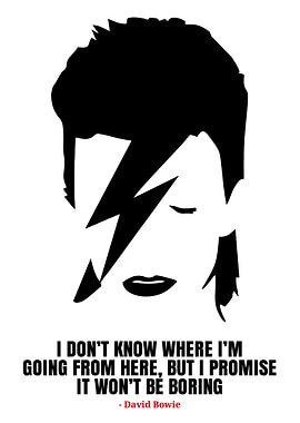 David Bowie Lightning Bolt Quote
