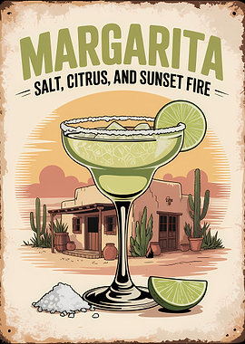 Margarita Salt Citrus Sunset Fire