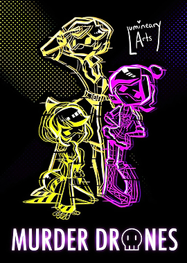 Murder Drones Characters and Title