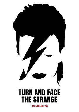 David Bowie Ziggy Stardust Portrait