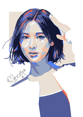 Pop Art Portrait of a Woman