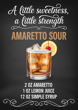 Amaretto Sour Cocktail Recipe