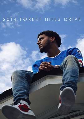 J Cole 2014 Forest Hills Drive Album Cover