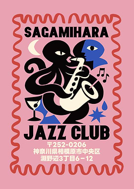 Sagamihara Jazz Club Poster