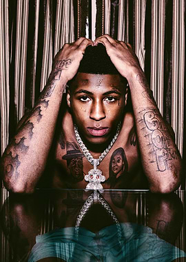 YoungBoy Never Broke Again Portrait