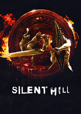 Silent Hill Pyramid Head Poster