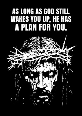 Jesus Crown of Thorns Inspirational Quote
