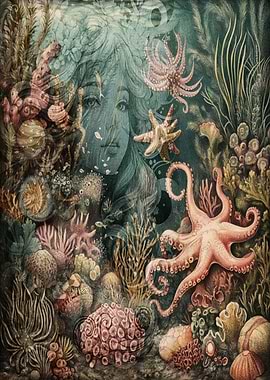 Surreal Underwater Portrait