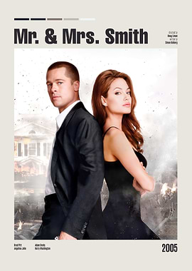 Mr. & Mrs. Smith Movie Poster