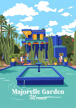 Majorelle Garden Morocco