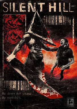 Silent Hill Pyramid Head Poster