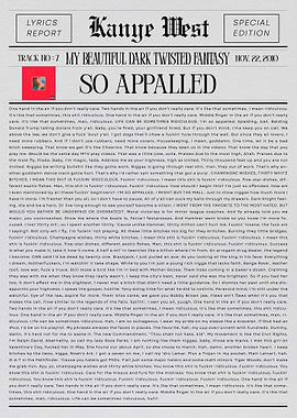 Kanye West So Appalled