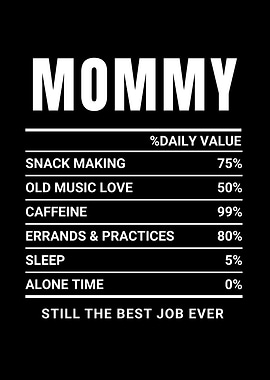 Mommy Nutritional Facts