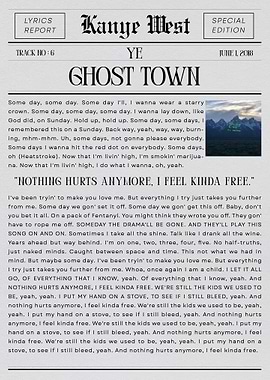 Kanye West Ghost Town