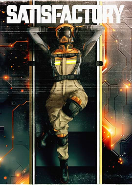 Satisfactory Game Poster