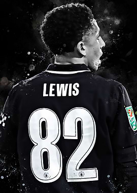 Football Player Lewis 82