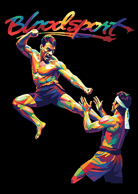 Bloodsport WPAP Art