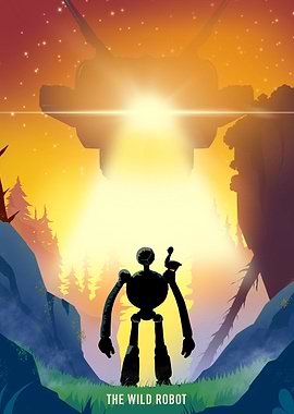 The Wild Robot Poster