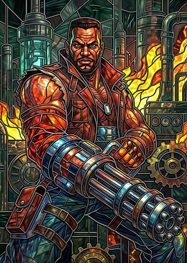 Final Fantasy VII Barret