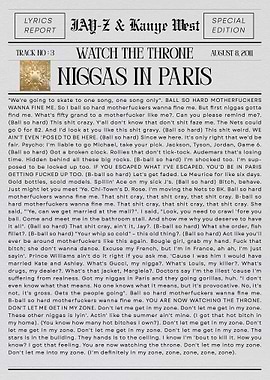 Niggas in Paris