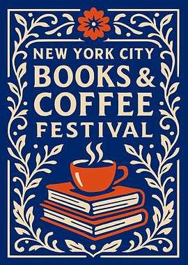 New York City Books & Coffee Festival Poster