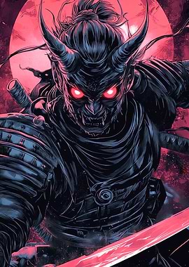 Demonic Samurai Warrior