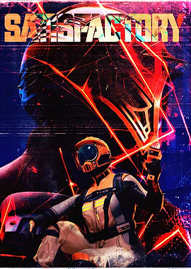 Satisfactory Game Poster