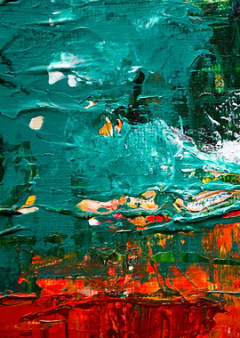 Abstract Textured Painting