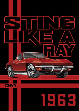 STING LIKE A RAY - 1963 C3 STINGRAY