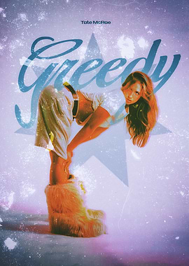 Tate McRae Greedy Album Art