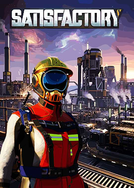 Satisfactory Game Cover Art