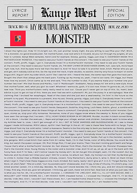 Kanye West Monster