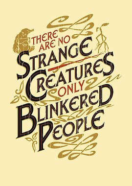 Fantastic Beasts Quote Text Art