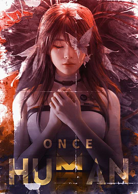 Once Human Digital Art Poster