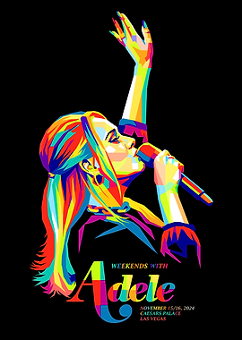 Adele Concert Poster