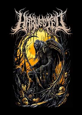 Grim Reaper in a Dark Forest