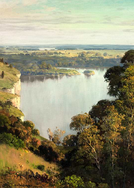 The River’s Golden Dream (1911–12) by Frederick Oakes Sylvester.