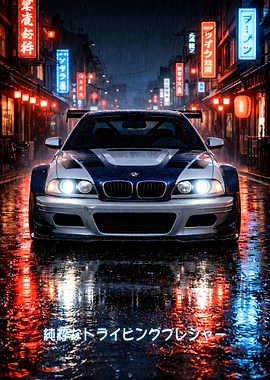 Rainy Night Street Race