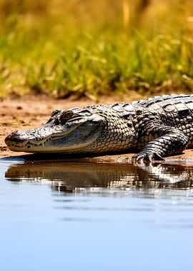 Alligator by the Water