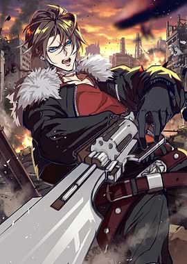 squall leonhart with sword